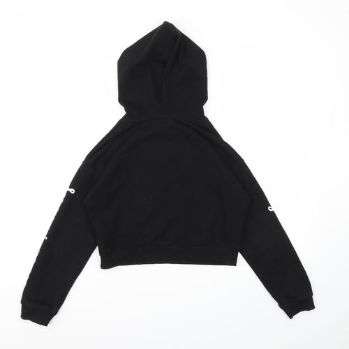 H&M Girls Black   Pullover Sweatshirt Size 9-10 Years