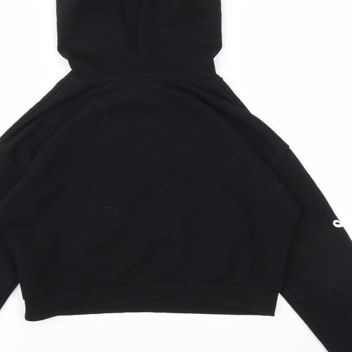 H&M Girls Black   Pullover Sweatshirt Size 9-10 Years