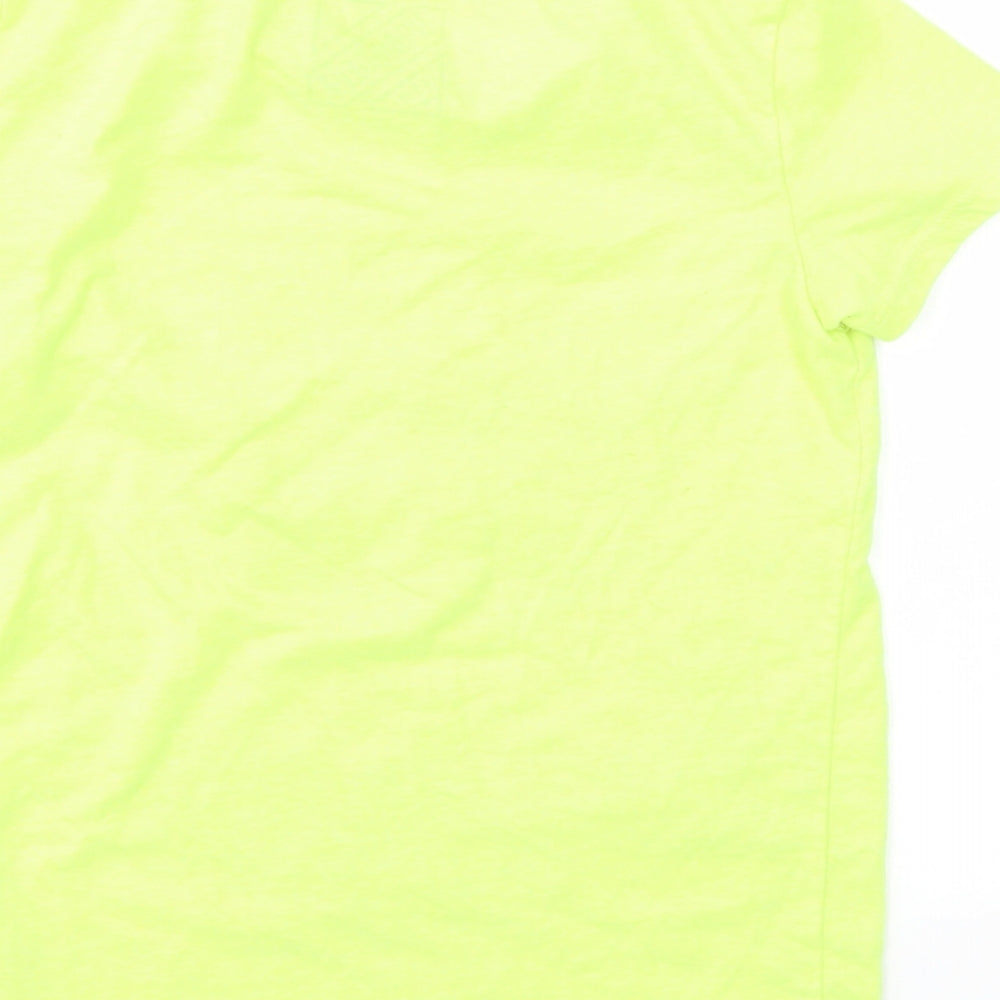URBAN DEPT Boys Yellow Animal Print  Basic T-Shirt Size 6 Years