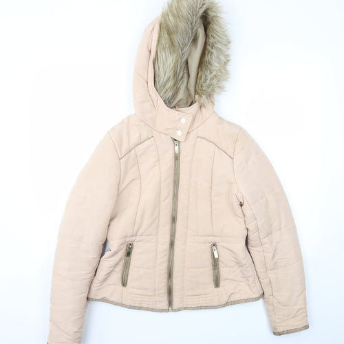 H&M Womens Pink   Jacket Coat Size 6