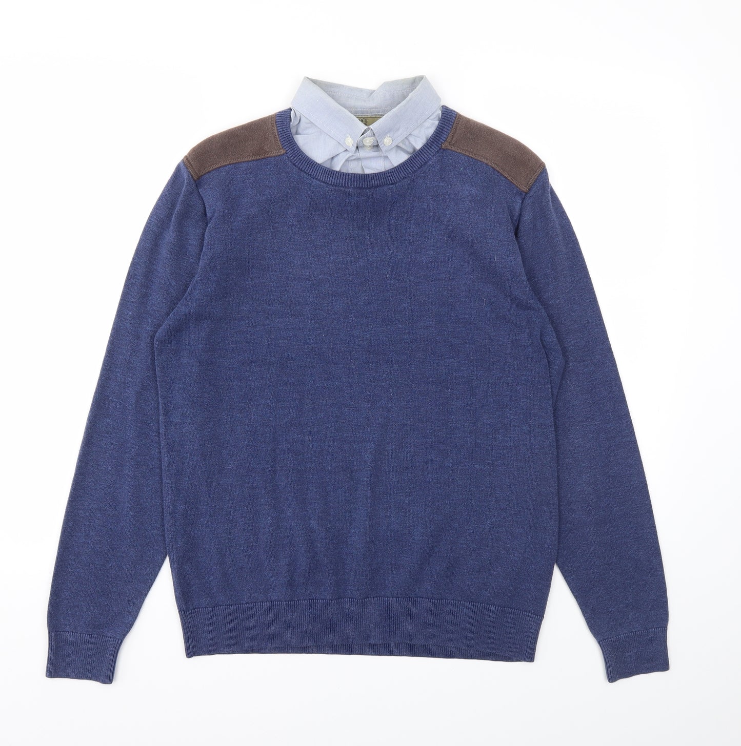 NEXT Mens Blue   Pullover Sweatshirt Size M