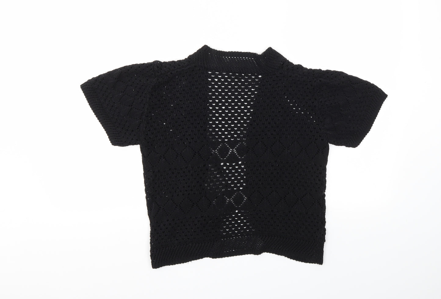 FASHION ALBERT Womens Black   Cardigan Jumper Size S
