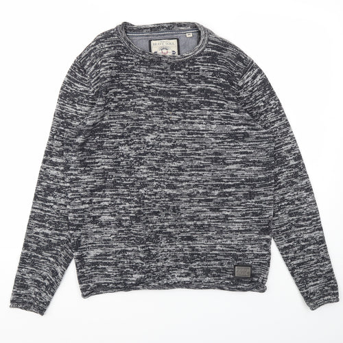 Brave Soul Mens Grey   Pullover Sweatshirt Size M