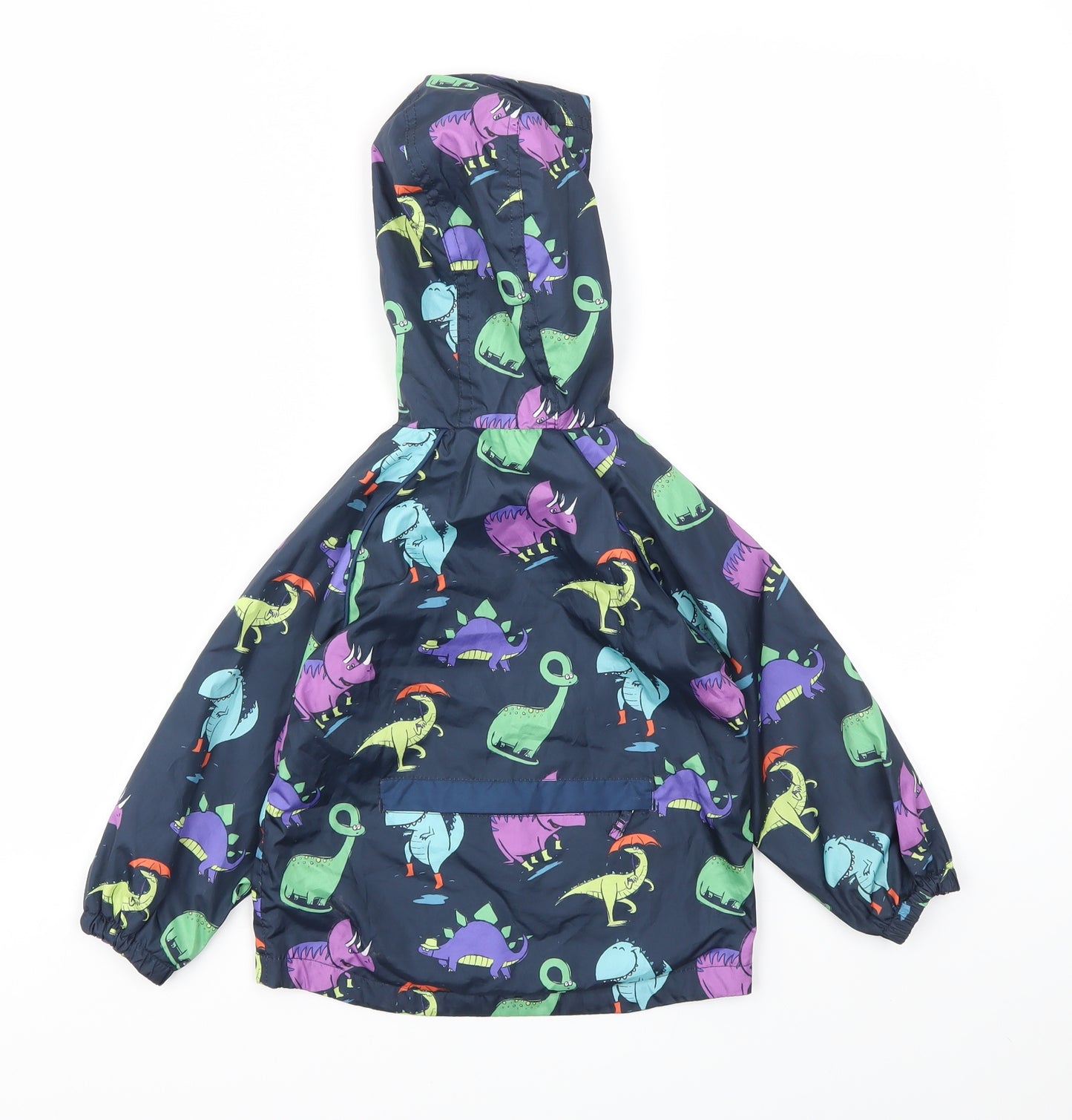 TU Boys Multicoloured Animal Print  Basic Coat Coat Size 2-3 Years