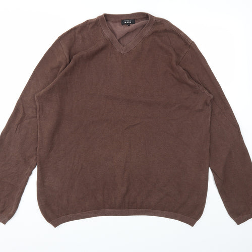 Debenhams Mens Brown   Pullover Sweatshirt Size M