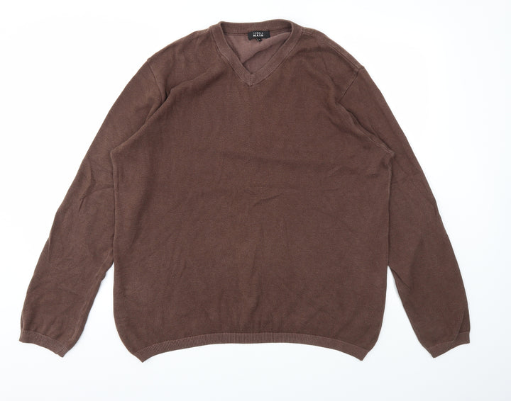 Debenhams Mens Brown Pullover Sweatshirt Size M