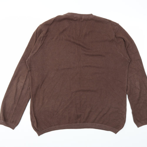 Debenhams Mens Brown   Pullover Sweatshirt Size M
