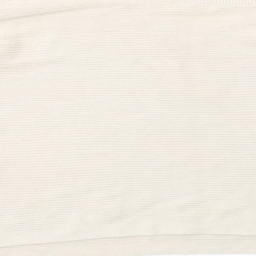 H&M Womens Beige   Pullover Jumper Size L
