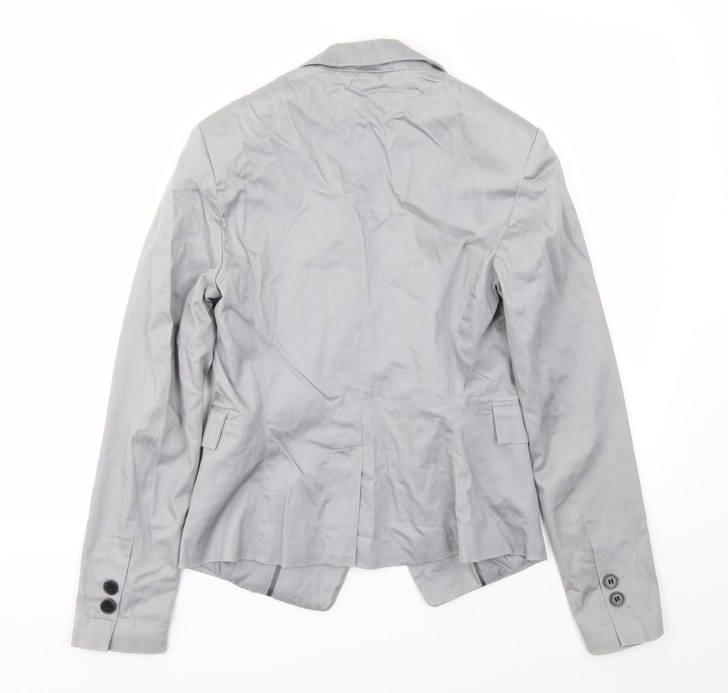 New Look Womens Grey   Jacket Blazer Size 10