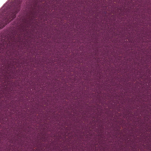 Nutmeg Womens Purple   Pullover Jumper Size 12