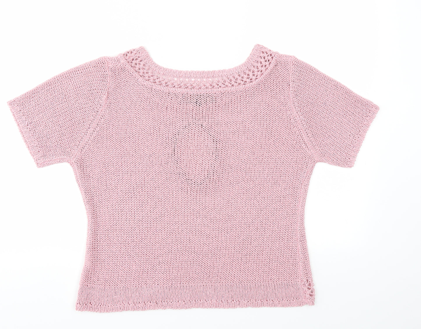 stephen Womens Pink   Basic T-Shirt Size L
