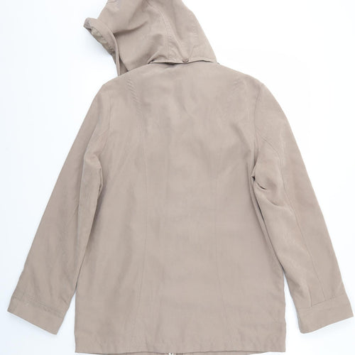 Klassik Womens Beige   Jacket Coat Size 10