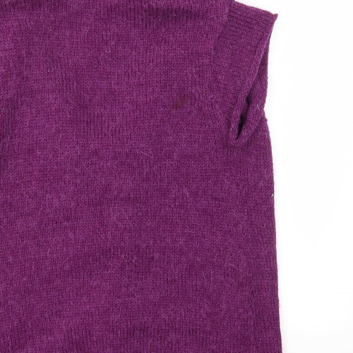 Night Owl Womens Purple   Cardigan Jumper Size 10