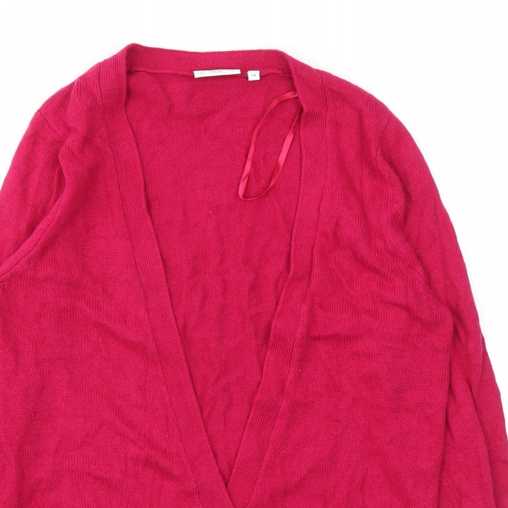 New Look Womens Pink   Cardigan Jumper Size 14