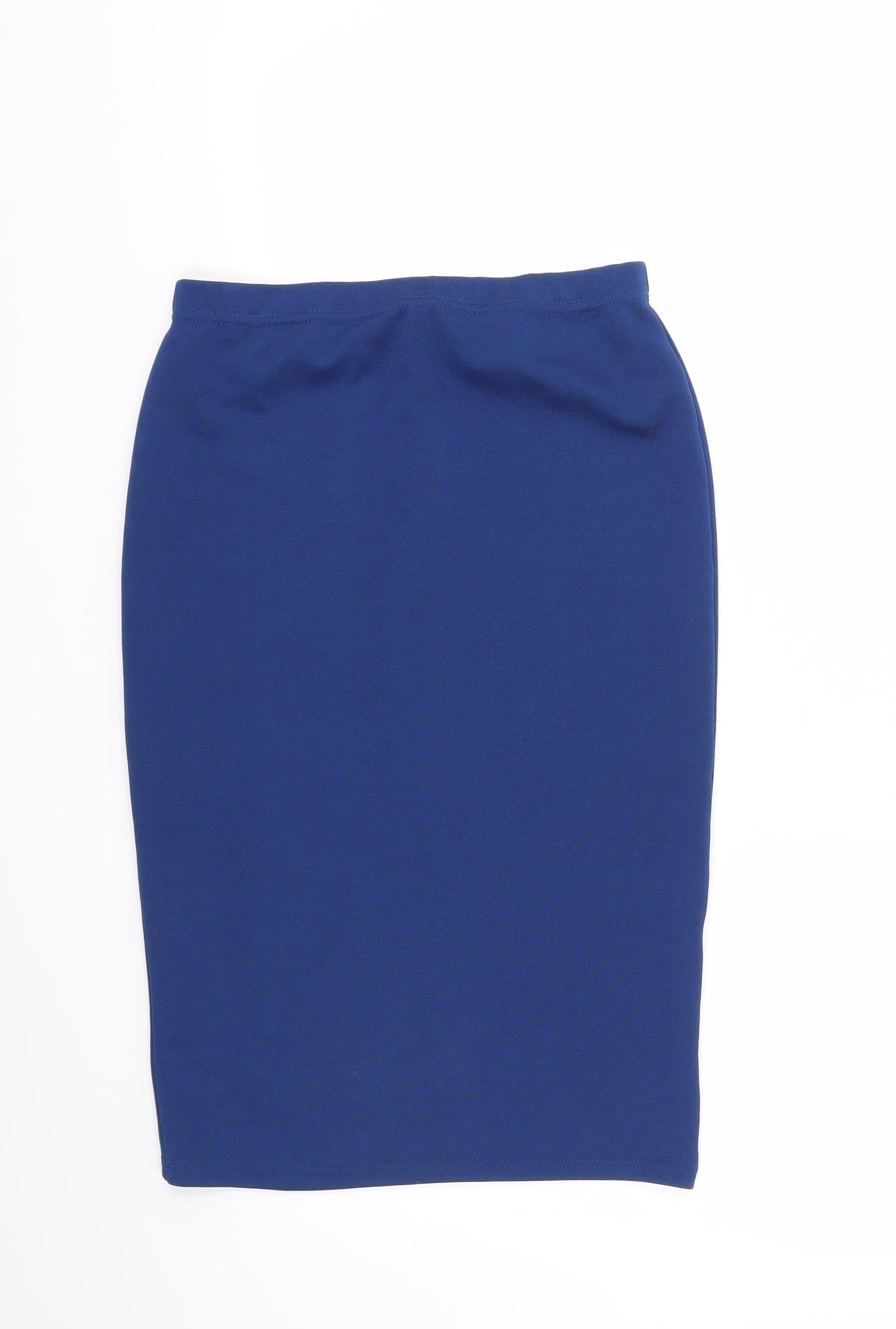 Primark Womens Blue   A-Line Skirt Size 10  - Stretch waistband