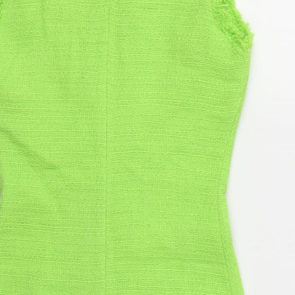 Zara Womens Green   Fit & Flare  Size XS