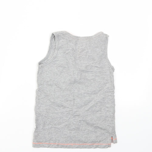 F&F Boys Grey   Basic T-Shirt Size 4-5 Years