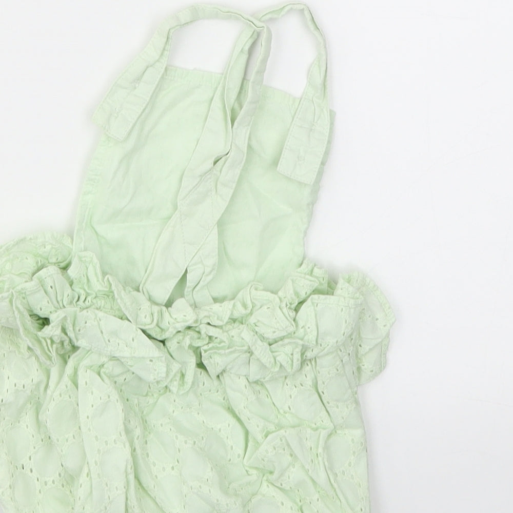 M Girls Green   Babygrow One-Piece Size 9-12 Months