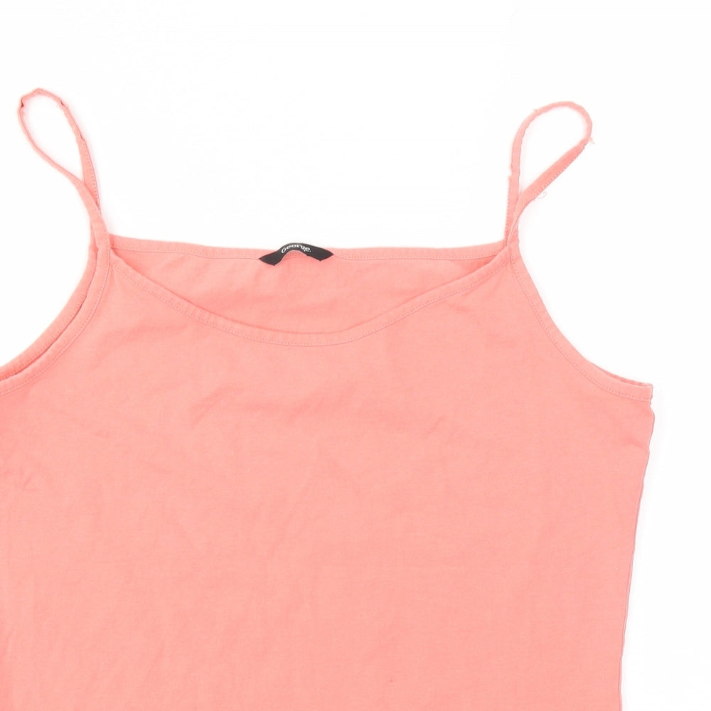George Womens Pink   Basic T-Shirt Size 14