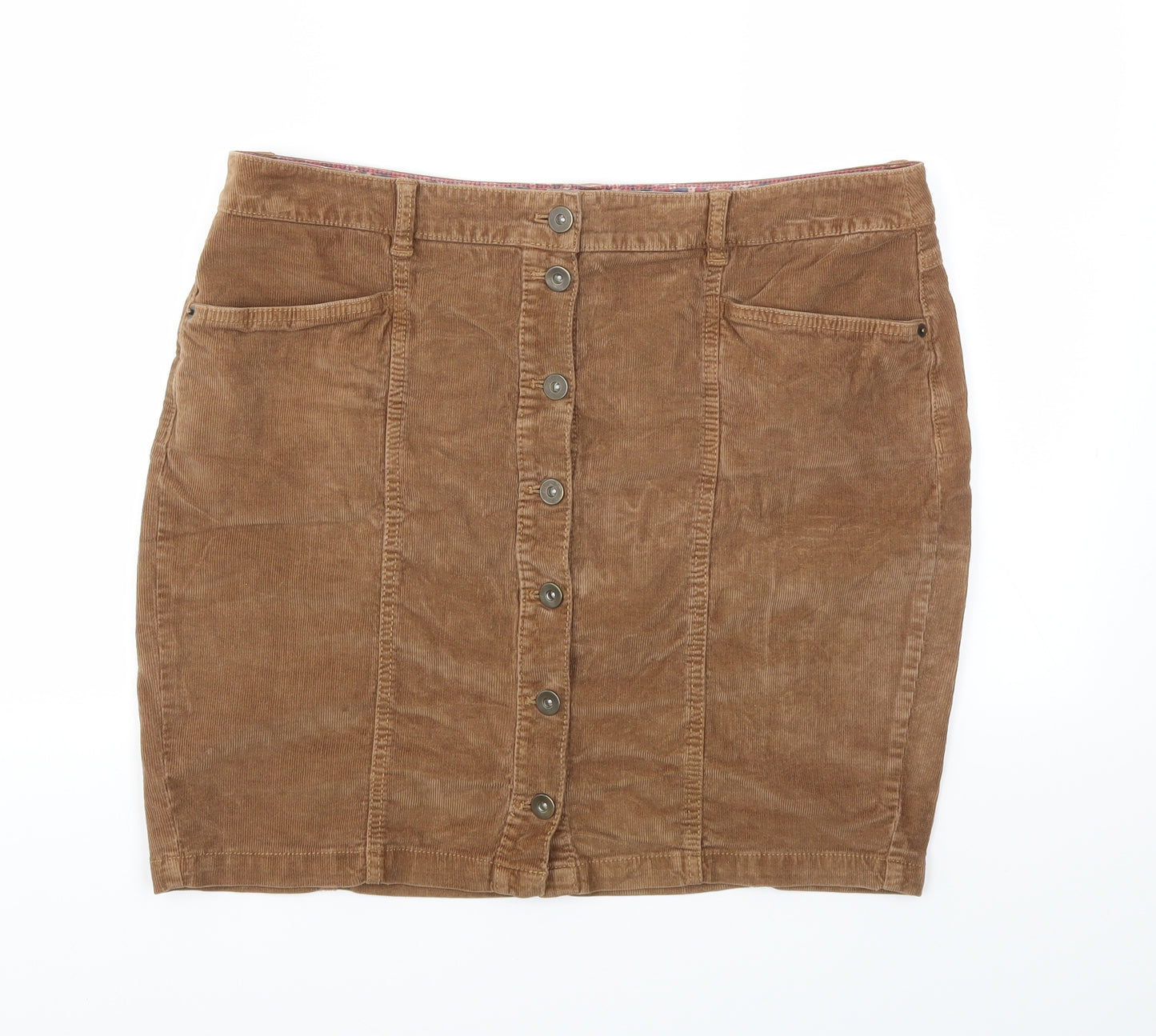 TU Womens Brown   A-Line Skirt Size 14