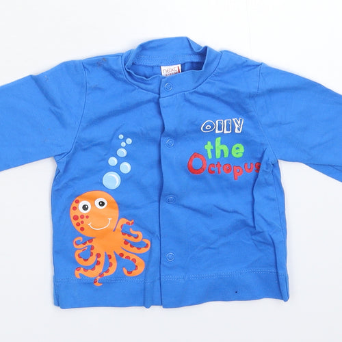 NEXT Baby Blue   Basic Button-Up Size 3-6 Months