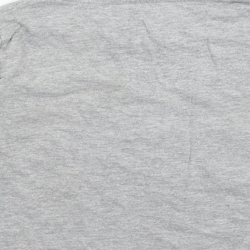Rebel Boys Grey   Basic T-Shirt Size 3-4 Years