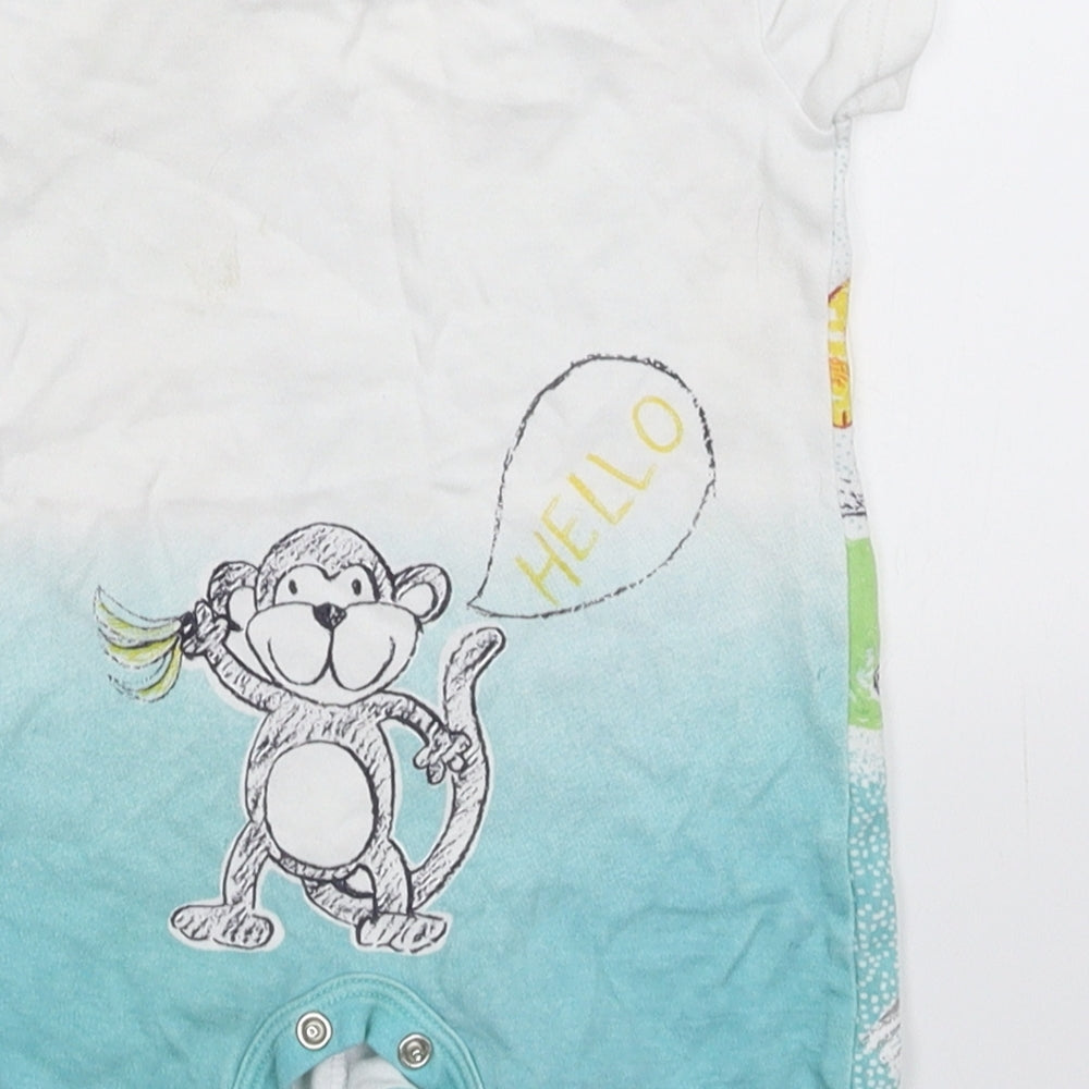 George Baby Multicoloured   Babygrow One-Piece Size 3-6 Months