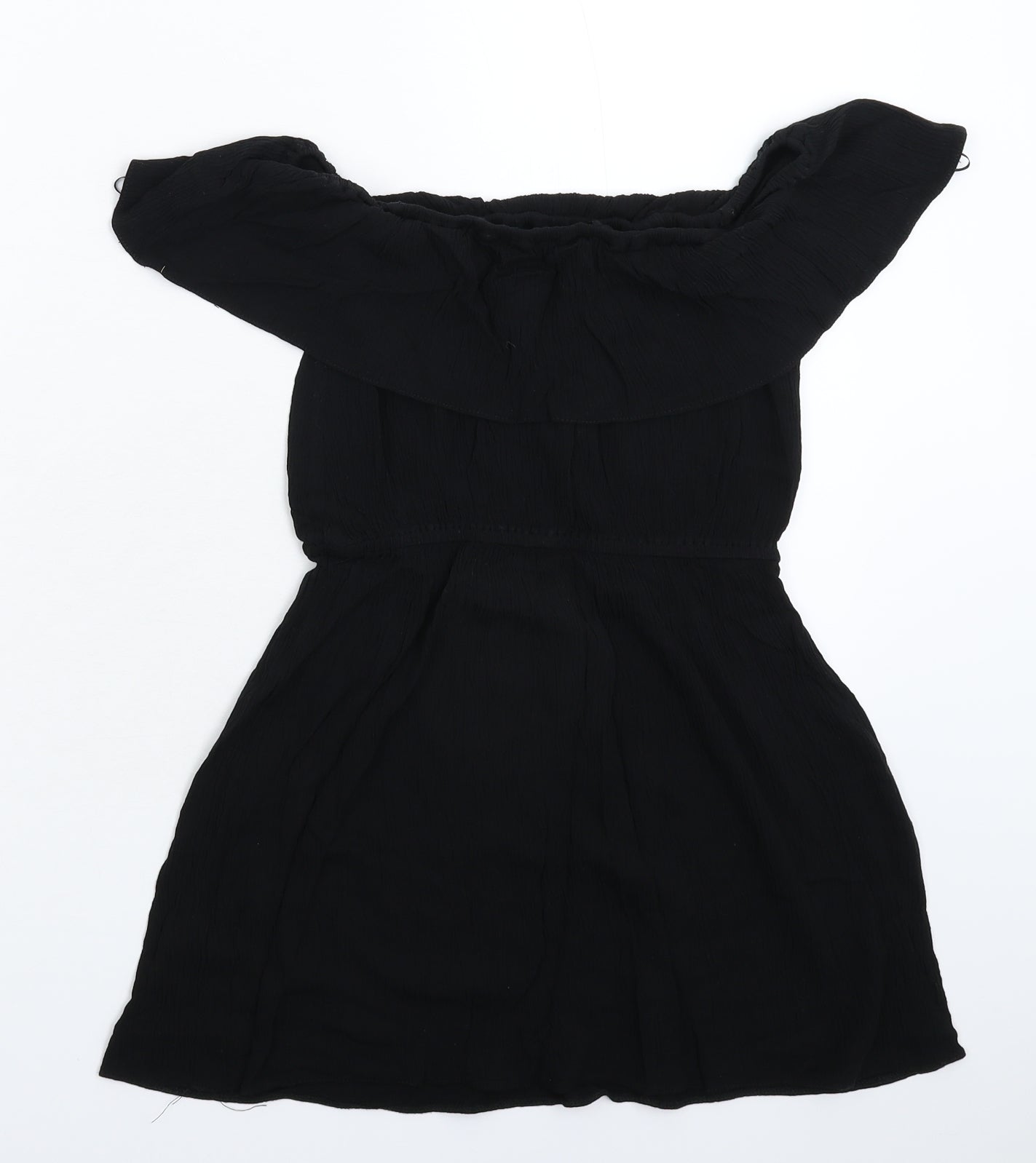 Topshop Womens Black   Basic T-Shirt Size 6