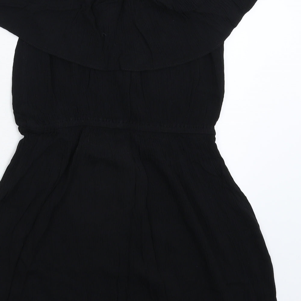 Topshop Womens Black   Basic T-Shirt Size 6