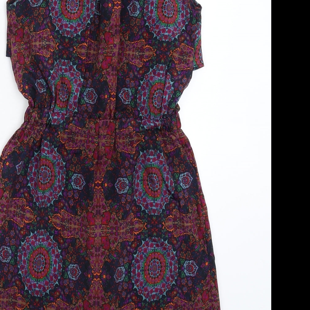 Atmosphere Womens Multicoloured Floral  Tank Dress  Size 6