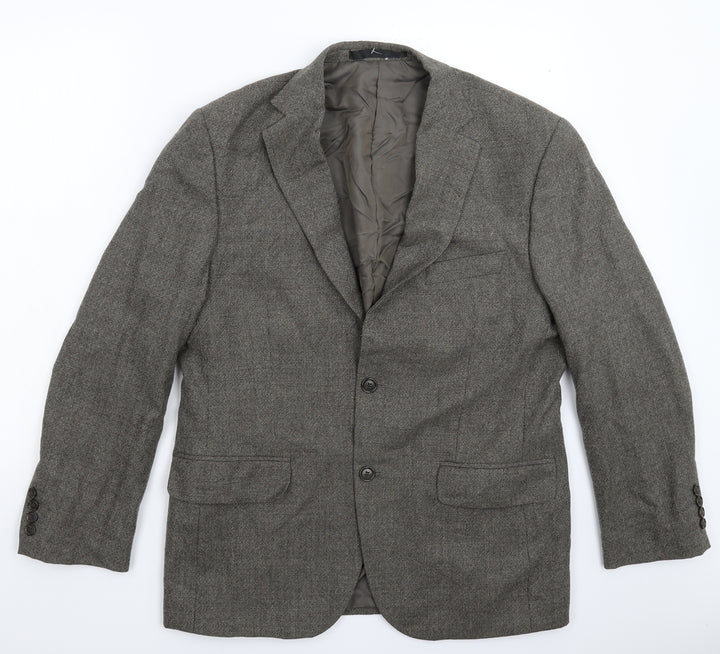 Marks and Spencer Mens Grey Jacket Suit Jacket Size 40