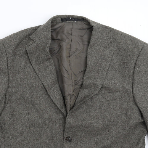 Marks and Spencer Mens Grey   Jacket Suit Jacket Size 40