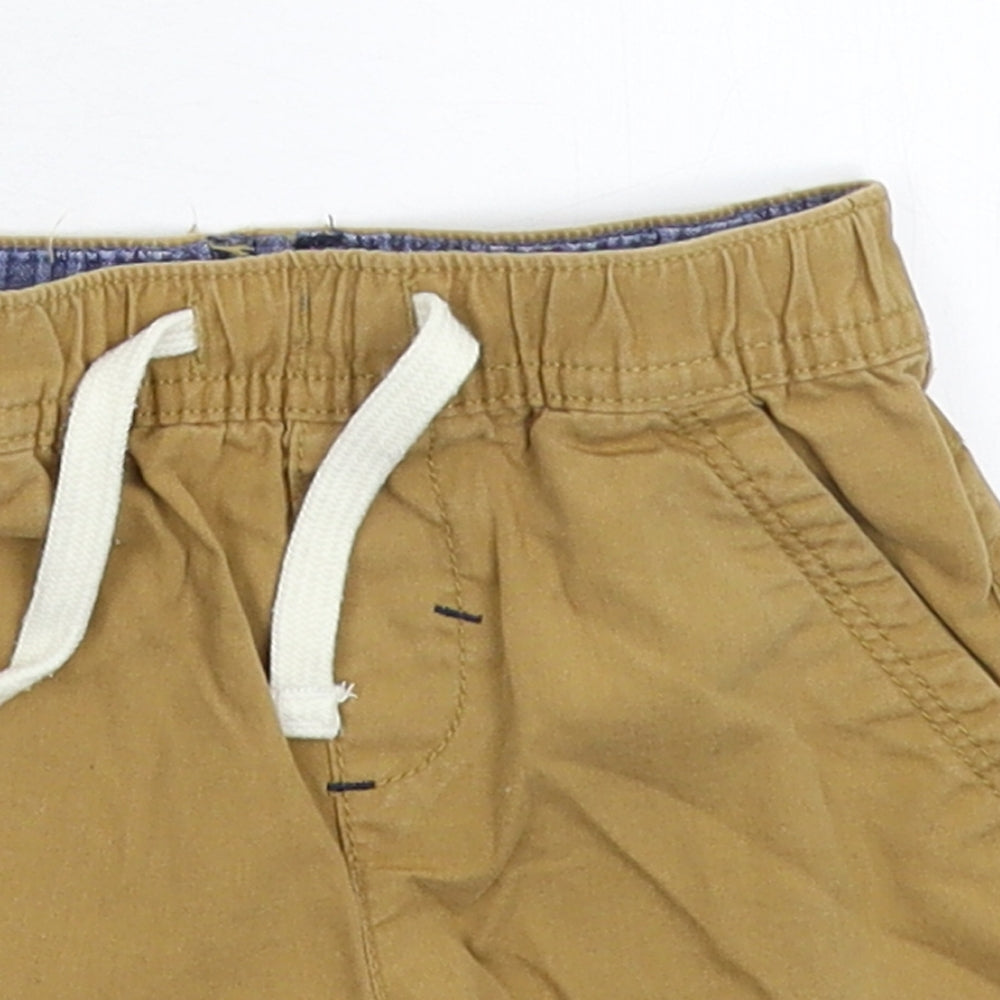 NEXT Baby Beige   Cropped Trousers Size 9-12 Months
