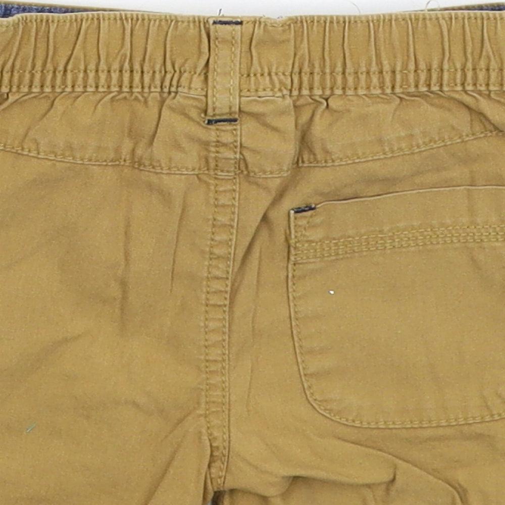 NEXT Baby Beige   Cropped Trousers Size 9-12 Months