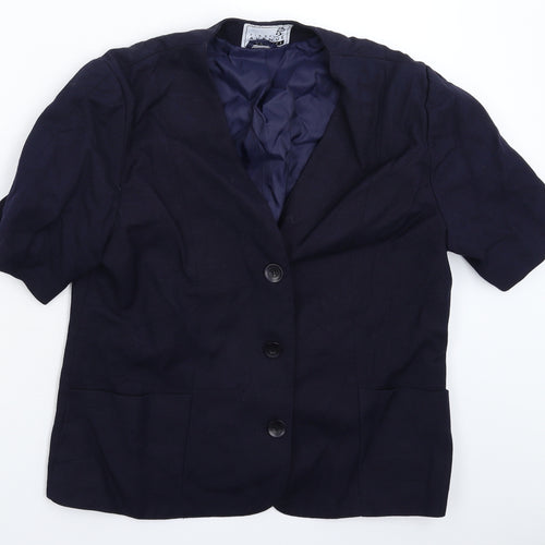 First Avenue Womens Blue   Jacket Blazer Size 16