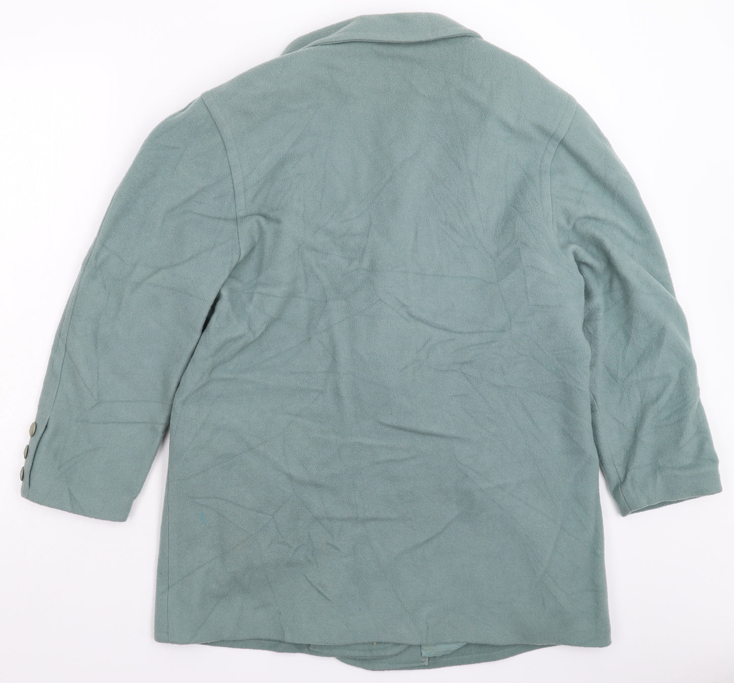 St Michael Womens Green   Jacket Coat Size 18
