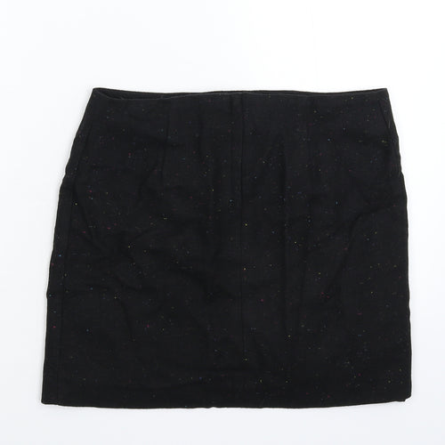 Preworn Womens Black   Mini Skirt Size 8