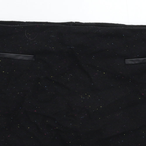 Preworn Womens Black   Mini Skirt Size 8
