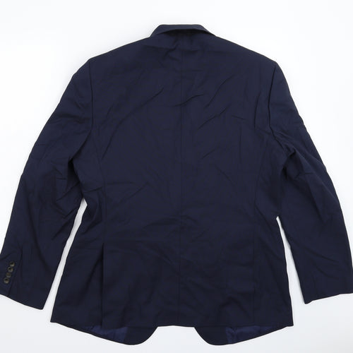 Marks and Spencer Mens Blue   Jacket Suit Jacket Size 42