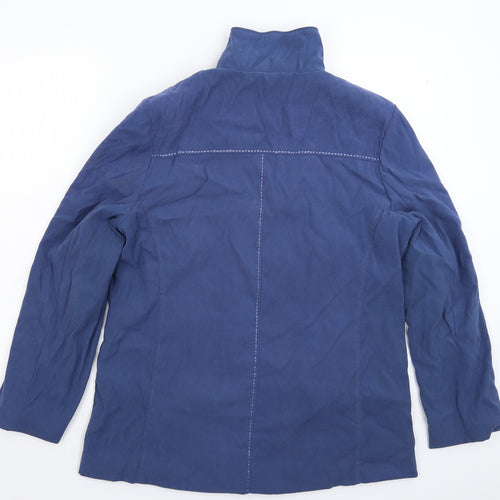 Jella di Marco Womens Blue   Jacket  Size M