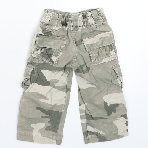 St Bernard Baby Multicoloured Camouflage  Cargo Trousers Size 9-12 Months