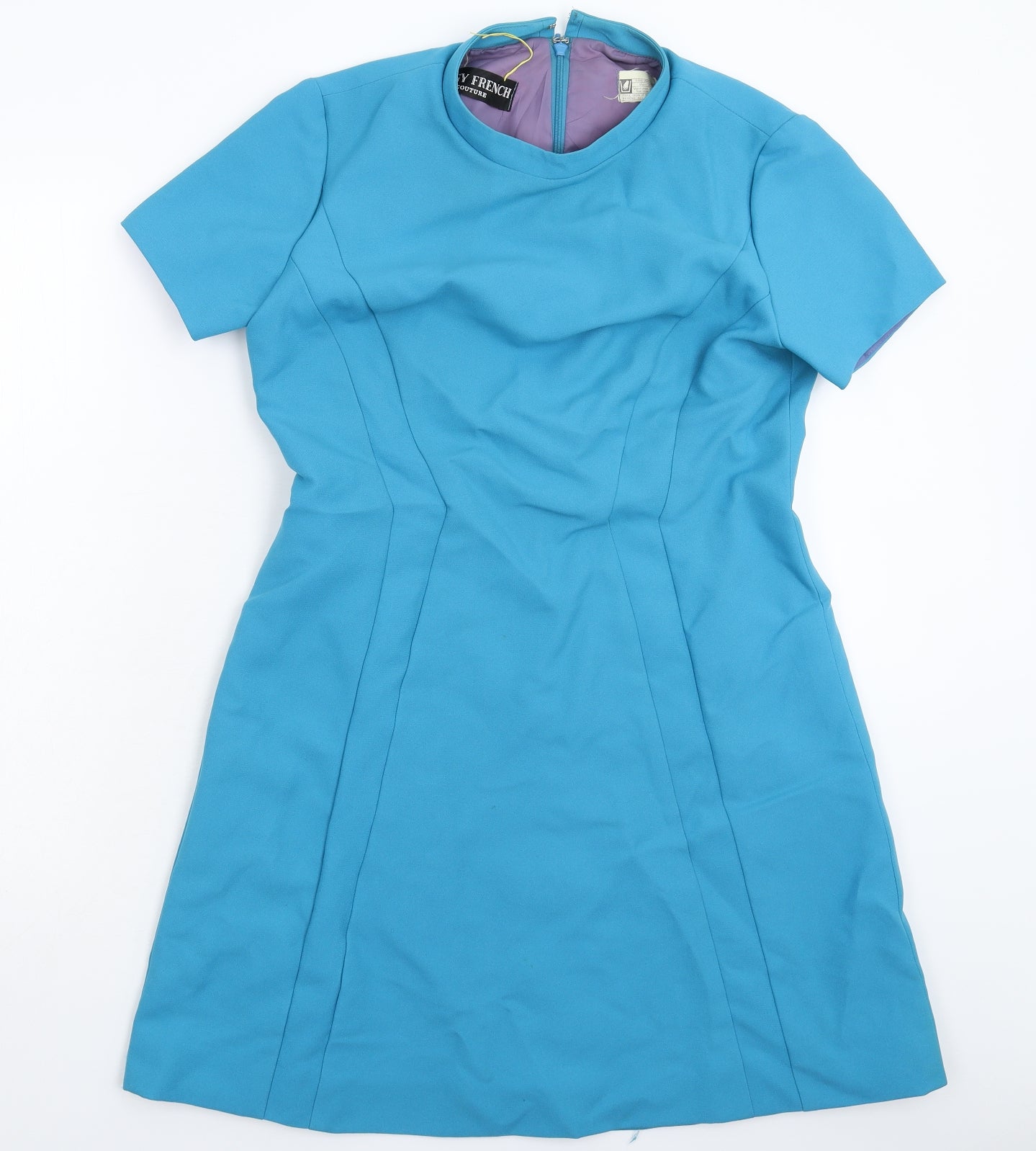 Peggy French Womens Blue   Fit & Flare  Size 16