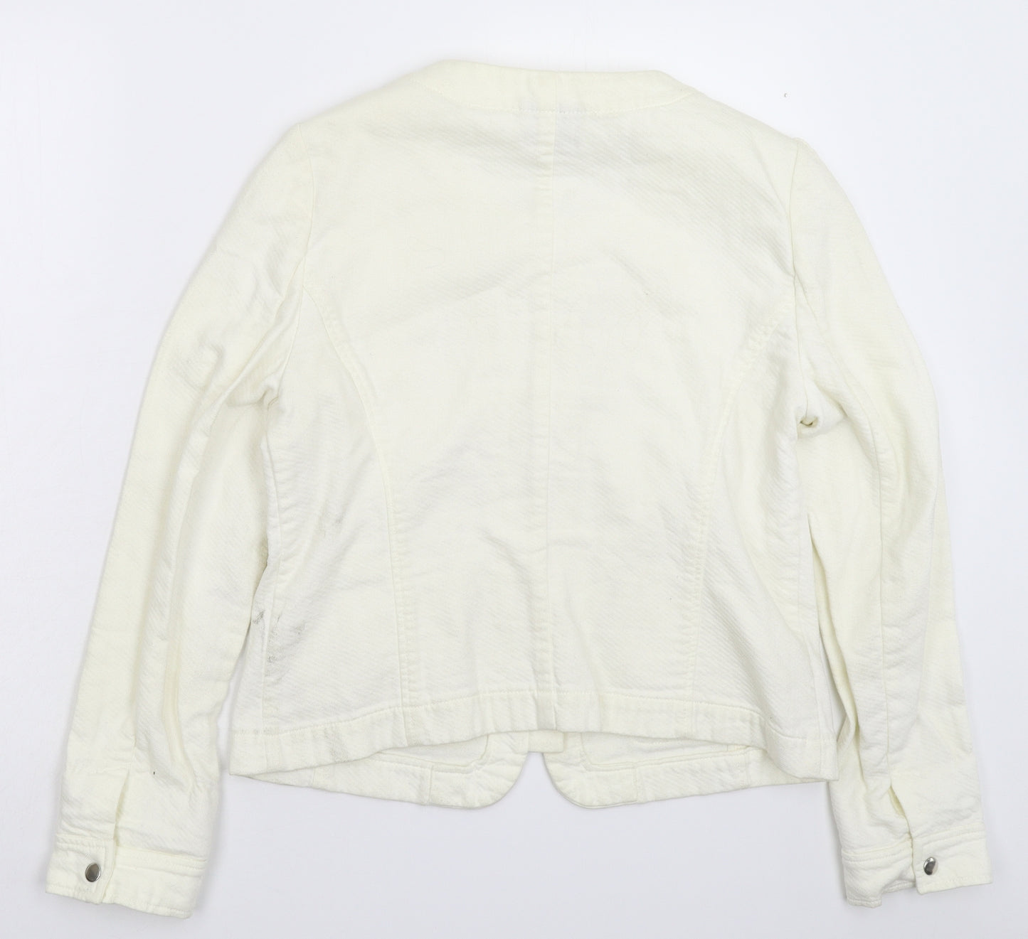 Ann Taylor Womens White   Jacket Blazer Size 10