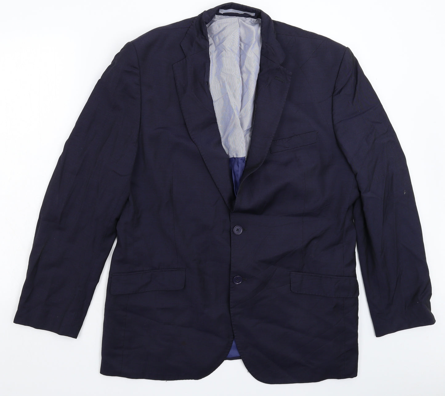 Marks and Spencer Mens Blue   Jacket Suit Jacket Size 42