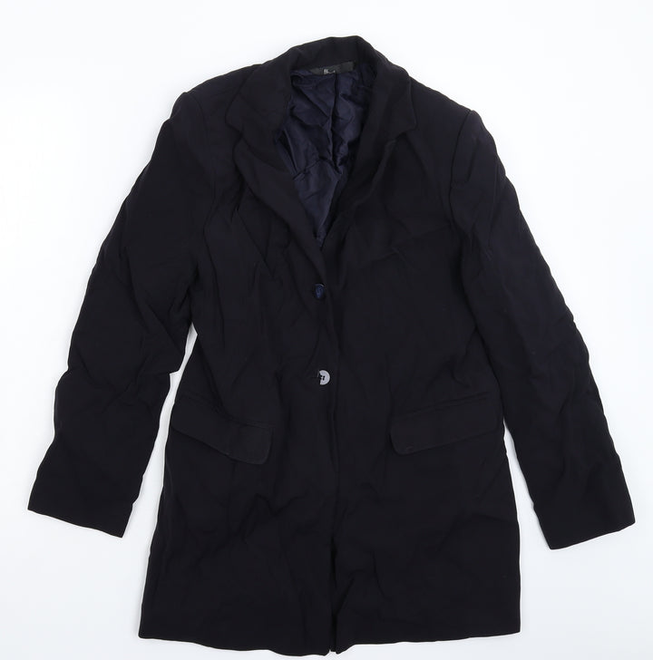 BHS Womens Blue Jacket Suit Jacket Size 14
