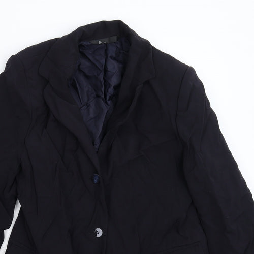 BHS Womens Blue   Jacket Suit Jacket Size 14