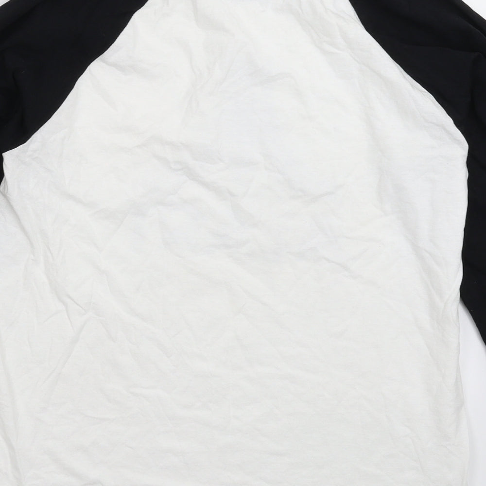 Fruit of the Loom Womens White   Basic T-Shirt Size M