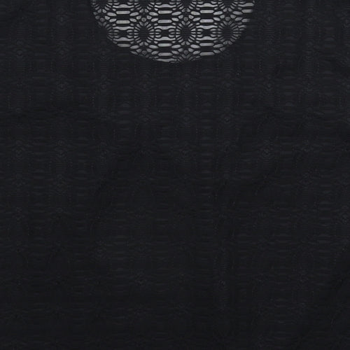 Xin Da Womens Black   Basic T-Shirt Size XL