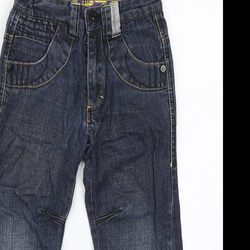 TU Boys Blue  Denim Straight Jeans Size 5 Years