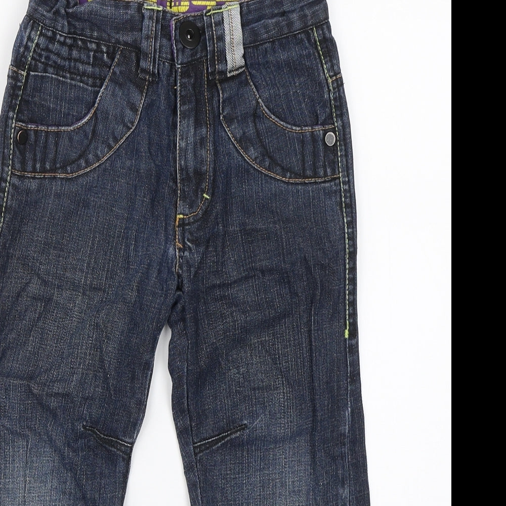 TU Boys Blue  Denim Straight Jeans Size 5 Years